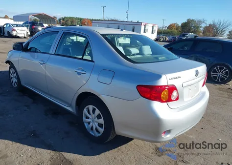 2010 Toyota Corolla Le z USA, uszkodzony, nr VIN 2T1BU4EEXAC257313